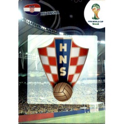 Emblem Hrvatska 193 Adrenalyn XL Brasil 2014