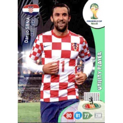 Darijo Srna Utility Player Hrvatska 195 Adrenalyn XL Brasil 2014