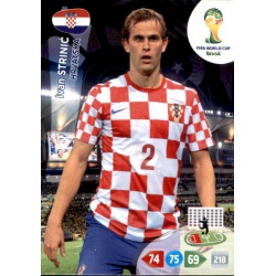 Ivan Strinić Hrvatska 196 Adrenalyn XL Brasil 2014