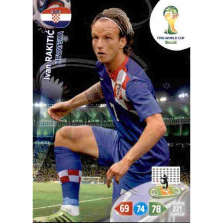 Ivan Rakitić Hrvatska 198 Adrenalyn XL Brasil 2014