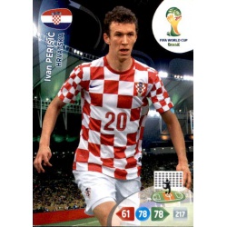 Ivan Perišić Hrvatska 199 Adrenalyn XL Brasil 2014