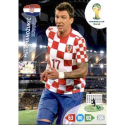 Mario Mandžukić Hrvatska 200 Adrenalyn XL Brasil 2014