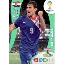 Nikica Jelavić One to Watch Hrvatska 201 Adrenalyn XL Brasil 2014