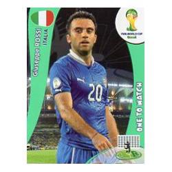 Giuseppe Rossi One to Watch Italia 219 Adrenalyn XL Brasil 2014