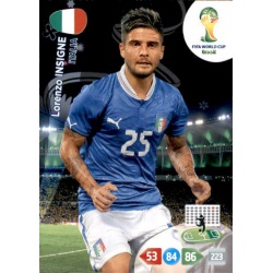Lorenzo Insigne Italia 222 Adrenalyn XL Brasil 2014