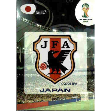 Escudo Japan 223 Adrenalyn XL Brasil 2014