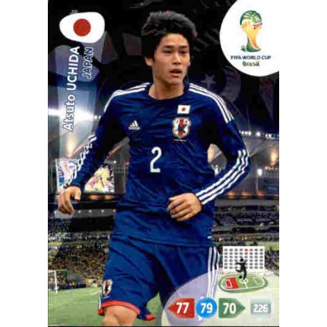 Atsuto Uchida Japan 226 Adrenalyn XL Brasil 2014