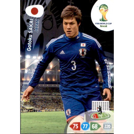 Gotoku Sakai Japan 227 Adrenalyn XL Brasil 2014