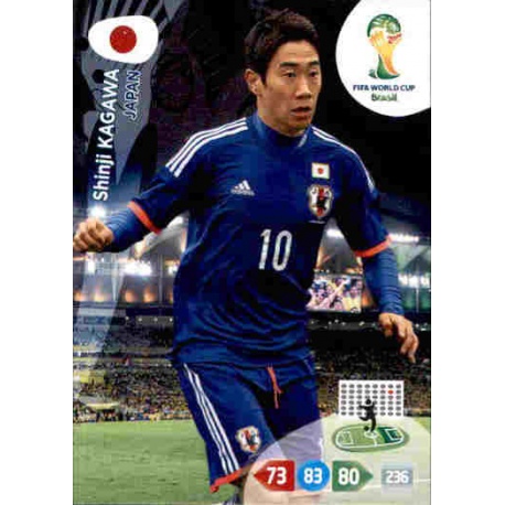 Shinji Kagawa Japan 233 Adrenalyn XL Brasil 2014