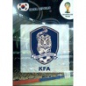 Emblem Korea Republic 235 Adrenalyn XL Brasil 2014