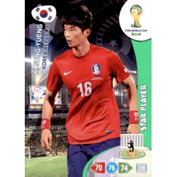Ki Sung-Yueng Star Player Korea Republic 238 Adrenalyn XL Brasil 2014