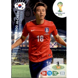 Koo Ja-Cheol Korea Republic 239 Adrenalyn XL Brasil 2014