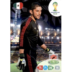 José de Jesús Corona México 242 Adrenalyn XL Brasil 2014