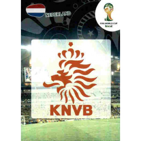 Escudo Nederland 250 Adrenalyn XL Brasil 2014