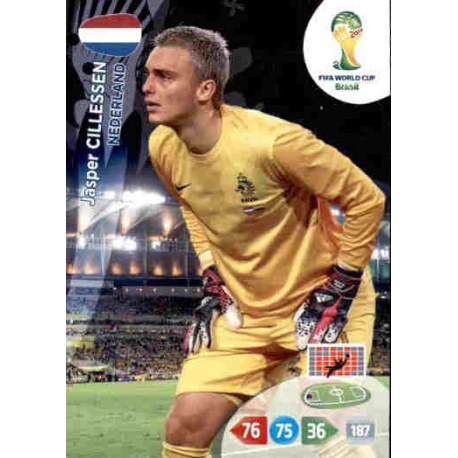 Jasper Cillessen Nederland 251 Adrenalyn XL Brasil 2014