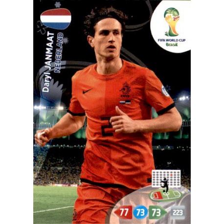 Daryl Janmaat Nederland 252 Adrenalyn XL Brasil 2014
