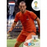 Wesley Sneijder Nederland 257 Adrenalyn XL Brasil 2014