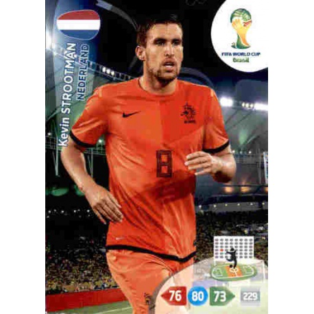 Kevin Strootman Nederland 259 Adrenalyn XL Brasil 2014