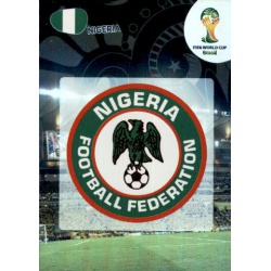 Escudo Nigeria 262 Adrenalyn XL Brasil 2014