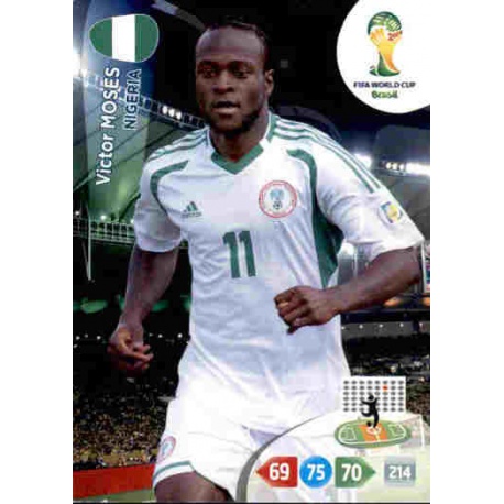 Victor Moses Nigeria 265 Adrenalyn XL Brasil 2014