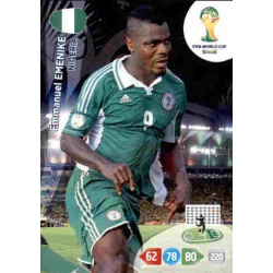 Emmanuel Emenike Nigeria 267 Adrenalyn XL Brasil 2014
