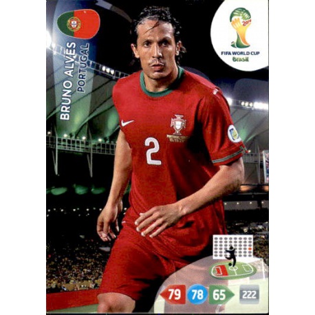 Bruno Alves Portugal 271 Adrenalyn XL Brasil 2014
