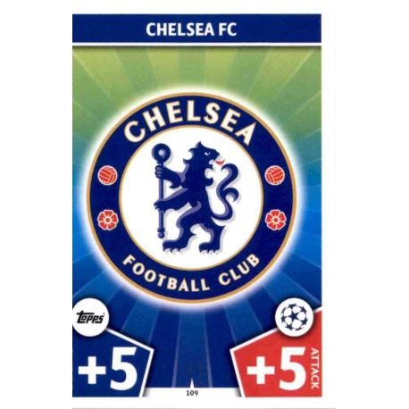 Escudo Chelsea 109 Match Attax Champions 2017-18