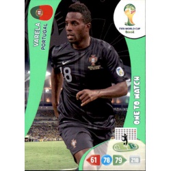 Silvestre Varela One to Watch Portugal 279 Adrenalyn XL Brasil 2014