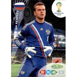 Igor Akinfeev Russia 281 Adrenalyn XL Brasil 2014