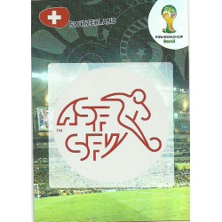 Escudo Switzerland 292 Adrenalyn XL Brasil 2014