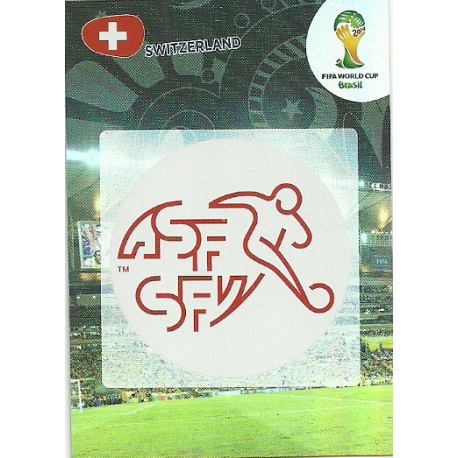 Escudo Switzerland 292 Adrenalyn XL Brasil 2014