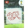 Escudo Switzerland 292 Adrenalyn XL Brasil 2014