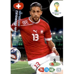 Ricardo Rodriguez Switzerland 294 Adrenalyn XL Brasil 2014