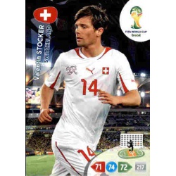 Valentin Stocker Switzerland 296 Adrenalyn XL Brasil 2014