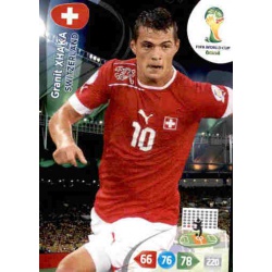 Granit Xhaka Switzerland 301 Adrenalyn XL Brasil 2014