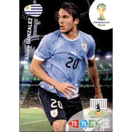 Álvaro González Uruguay 312 Adrenalyn XL Brasil 2014