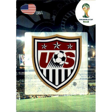 Emblem USA 316 Adrenalyn XL Brasil 2014
