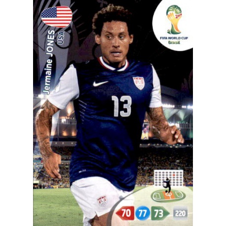 Jermaine Jones USA 321 Adrenalyn XL Brasil 2014