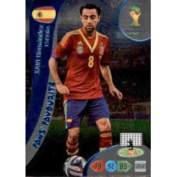 Xavi Hernández Fan's Favourite España 337 Adrenalyn XL Brasil 2014