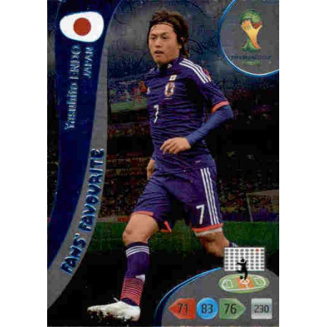 Yasuhito Endo Fan's Favourite Japan 343 Adrenalyn XL Brasil 2014