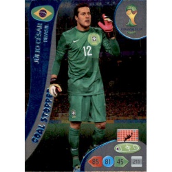 Júlio César Goal Stopper Brasil 353 Adrenalyn XL Brasil 2014