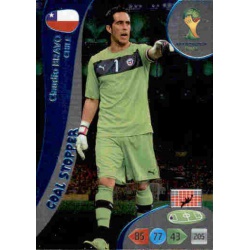 Claudio Bravo Goal Stopper Chile 354 Adrenalyn XL Brasil 2014