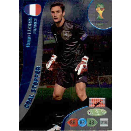 Hugo Lloris Goal Stopper France 358 Adrenalyn XL Brasil 2014