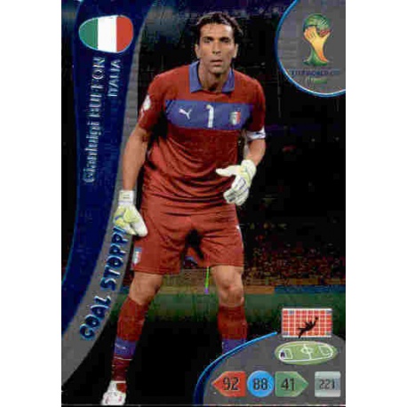 Gianluigi Buffon Goal Stopper Italia 359 Adrenalyn XL Brasil 2014