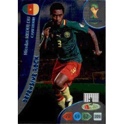 Nicolas Nkoulou Defensive Rock Cameroun 364 Adrenalyn XL Brasil 2014