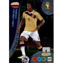 Carlos Sánchez Defensive Rock Colombia 366 Adrenalyn XL Brasil 2014