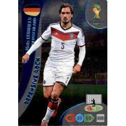 Mats Hummels Defensive Rock Deutschland 367 Adrenalyn XL Brasil 2014