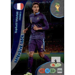 Raphaël Varane Defensive Rock France 371 Adrenalyn XL Brasil 2014