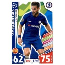 Cesc Fàbregas Chelsea 119 Match Attax Champions 2017-18