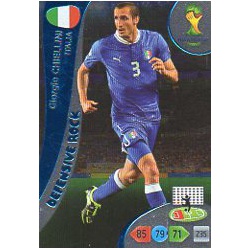 Giorgio Chiellini Defensive Rock Italia 374 Adrenalyn XL Brasil 2014